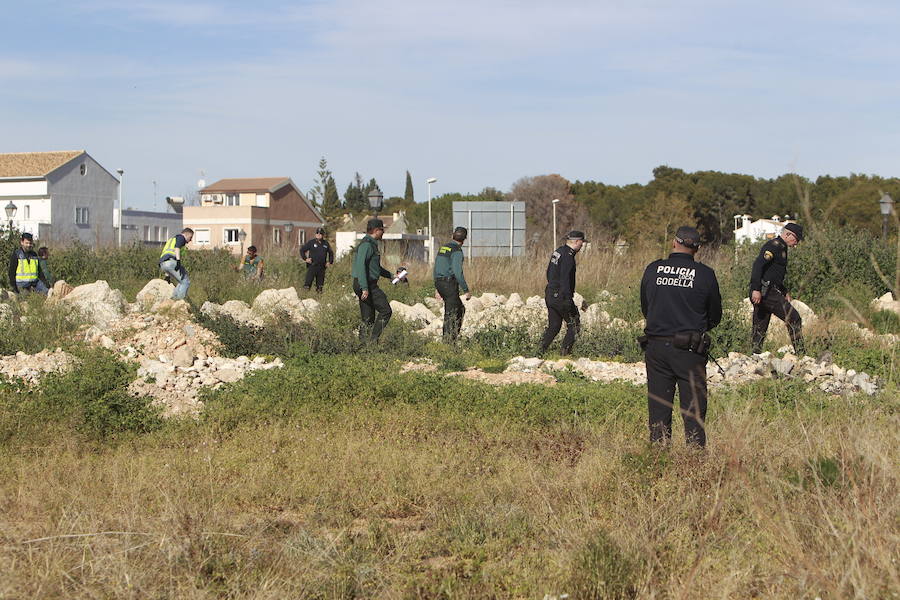 Fotos: Angustiosa búsqueda de dos niños desaparecidos en Godella