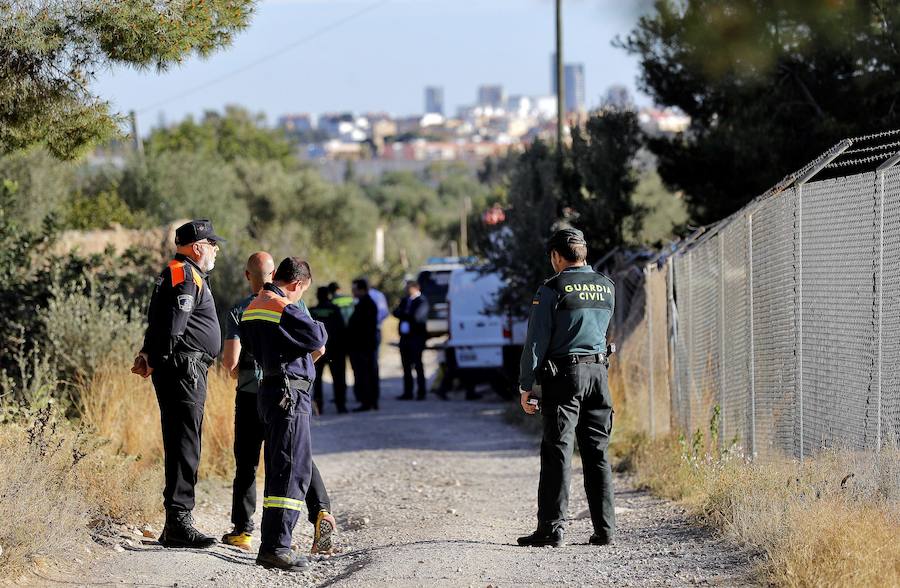 Fotos: Angustiosa búsqueda de dos niños desaparecidos en Godella