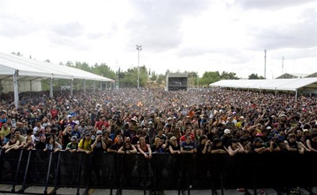 Uno de los escenarios del Viñarock.