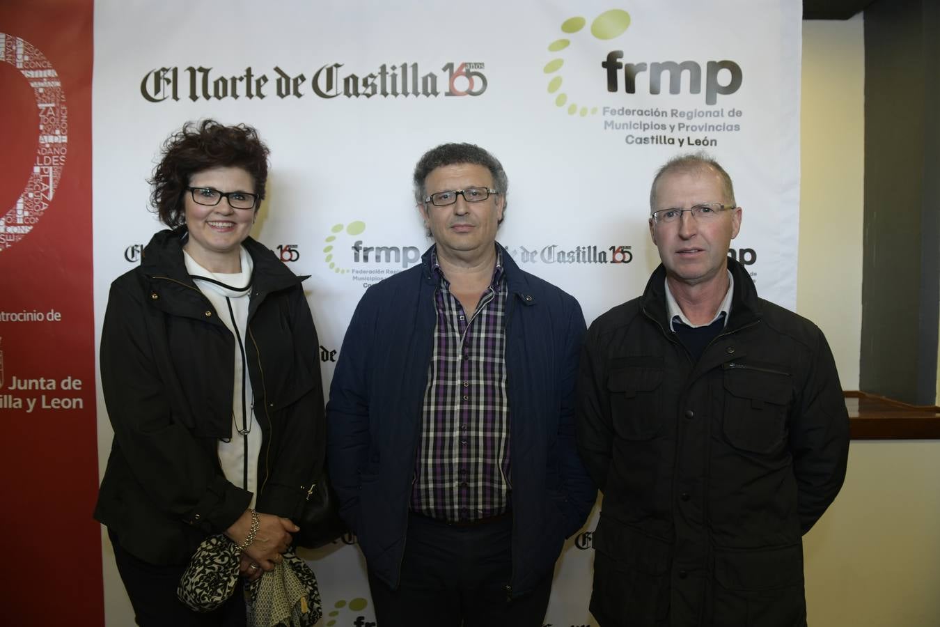 Pilar Sastre, Alberto de Paz (Villavicencio) y Ricardo Collantes (Ceinos de Campos).