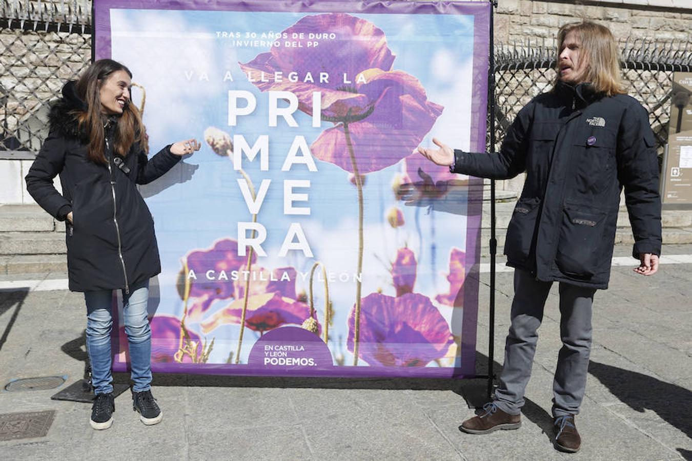 Fotos: Acto de Podemos &#039;Va a llegar la primavera&#039; en León