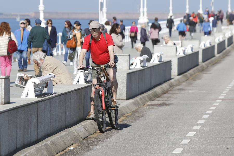 El sol luce en toda la región con temperaturas más propias del mes de mayo.