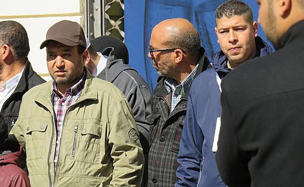 Galería. Algunos de los manifestantes.