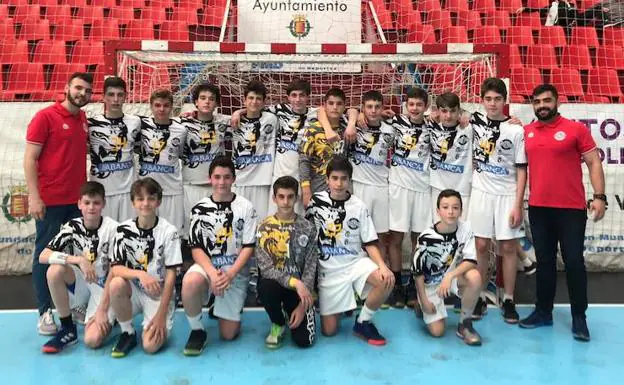 El Ademar infantil arrasa en fase de clasificación del campeonato de Castilla y León