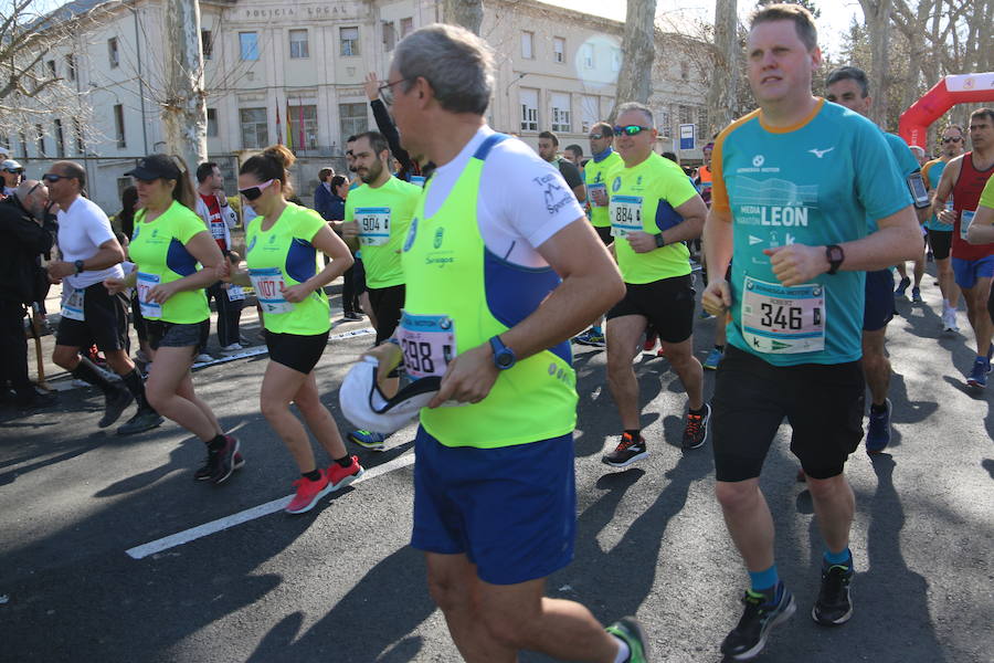 Fotos: Salida de la Media Maratón