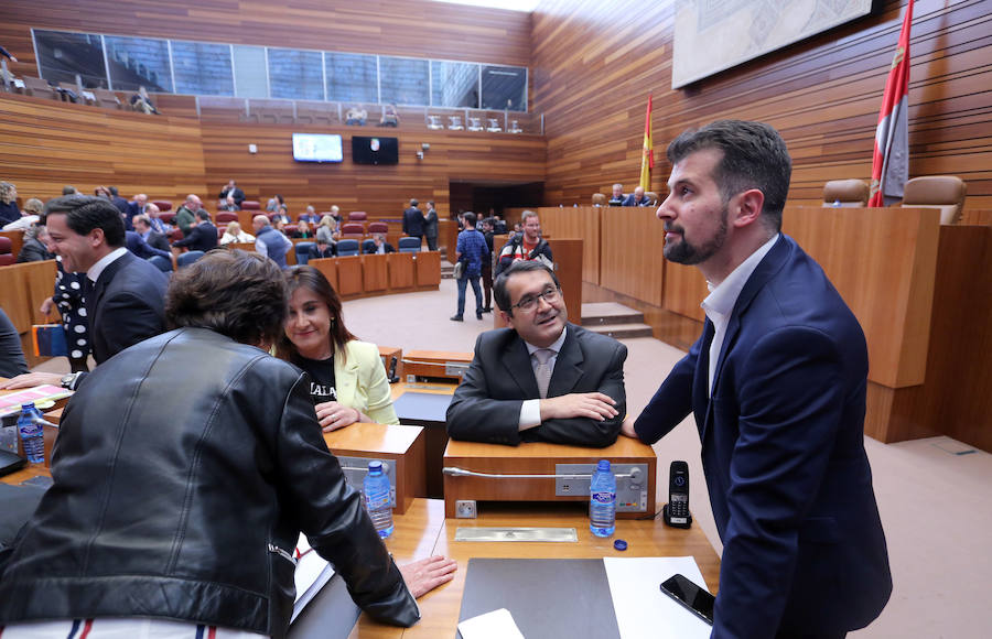 Fotos: Último pleno de la legislatura en las Cortes de Castilla y León