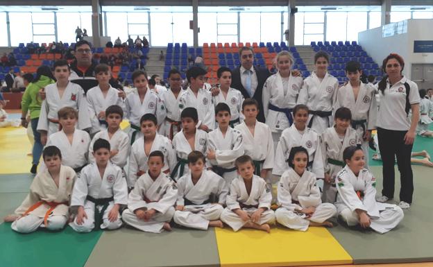 Tres oros para León en el Campeonato autonómico alevín de judo 