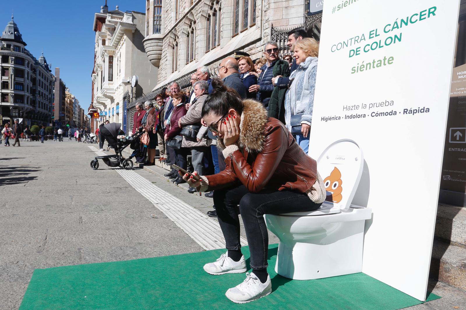 Fotos: Contra el cáncer de colon, siéntate