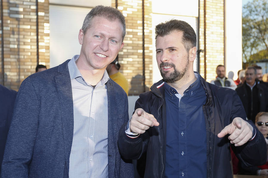 Fotos: Presentación de la candidatura de Jorge Pérez como líder del PSOE en Villaquilambre