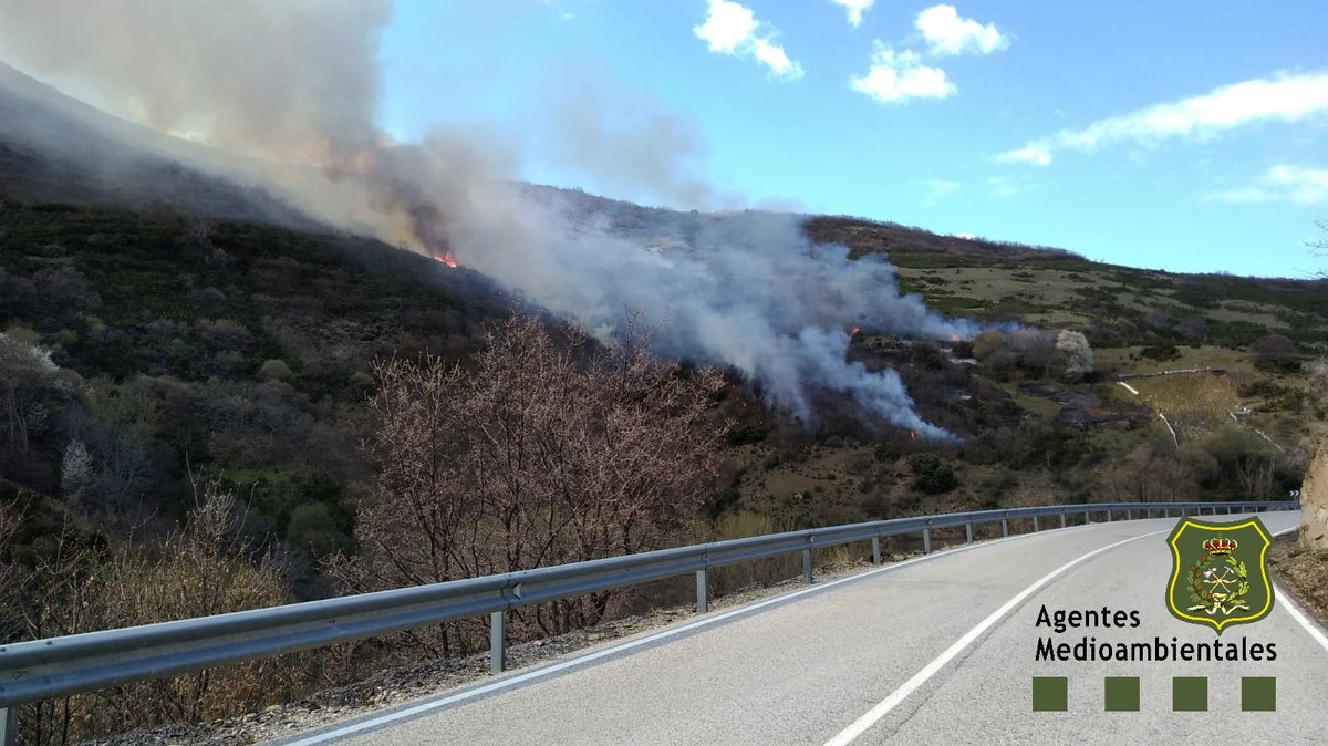 La Junta de Castilla y León ha declarado época de peligro medio de fuegos forestales hasta el 4 de abril