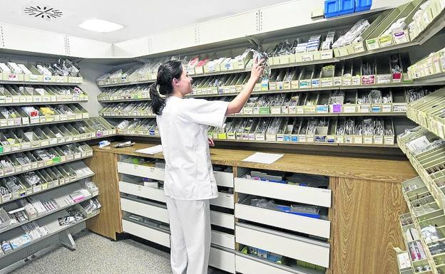 Farmacia hospitalaria del Río Hortega de Valladolid. 