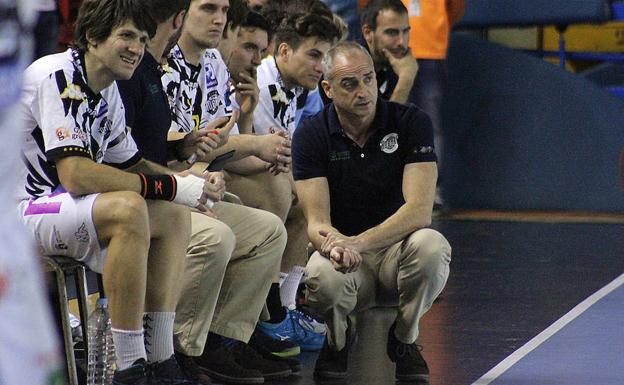 Rafa Guijosa, durante un partido.