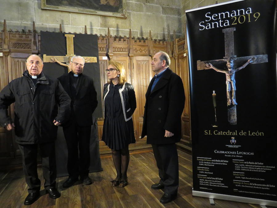 Fotos: Presentación del cartel en la Catedral de León