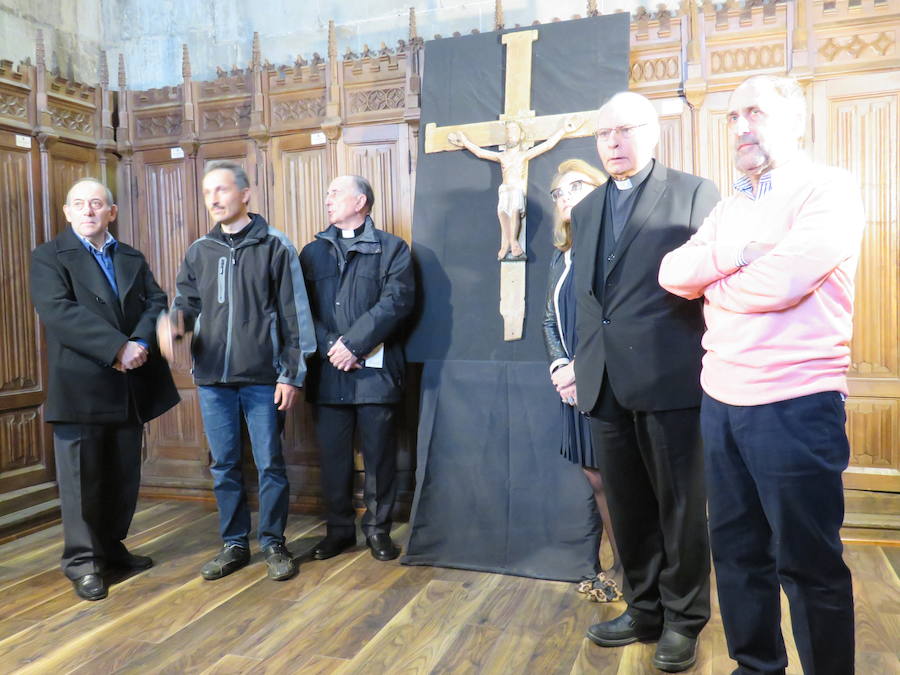 Fotos: Presentación del cartel en la Catedral de León