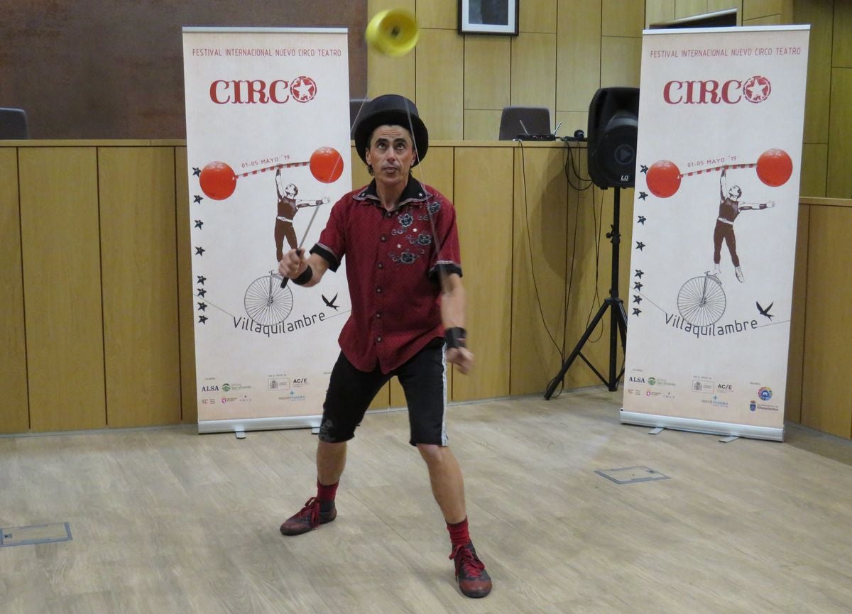 Fotos: Demostración del I Festival Internacional de Circo de Villaquilambre