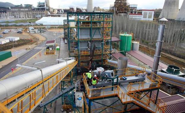 Planta de captura de CO2 de Ciuden en Cubillos del Sil. 