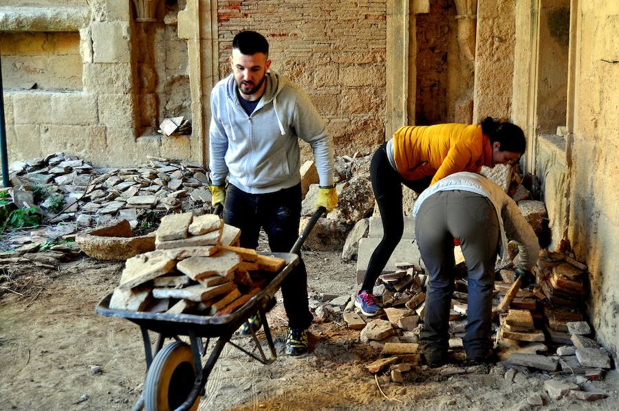 Fotos: Hacendera de Promonumenta y Mansilla Mayor en el monasterio de Sandoval
