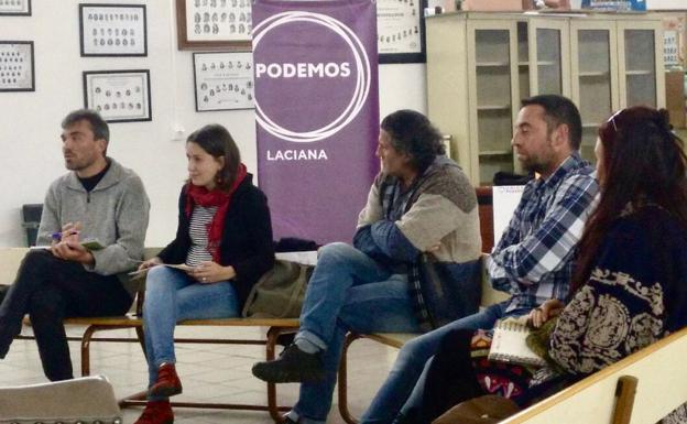 Unidas Podemos destaca en Villablino la importancia de «blindar» las pensiones