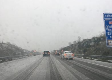 Imagen secundaria 1 - Nieve y granizo en Béjar.