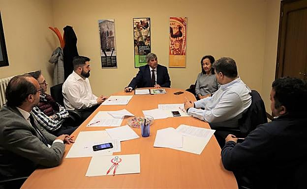 Reunión mantenida este miércoles.