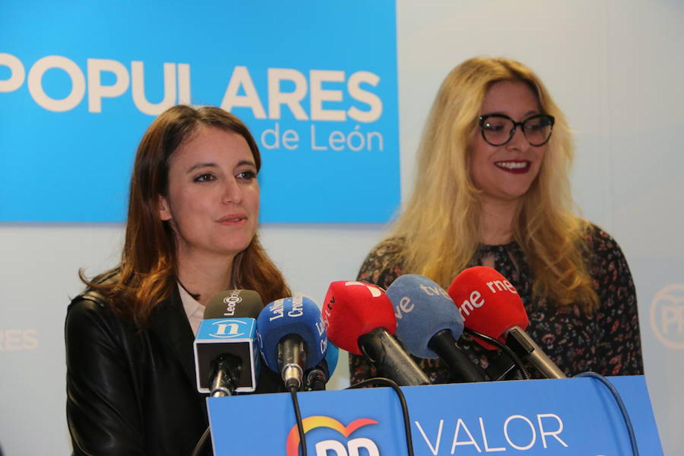 La vicesecretaria de Programas y Estudios del PP y candidata al Congreso por Madrid llega a León para reunirse con Jusapol, reclamando la equiparación de salarios entre Policías Nacionales y Guardias Civiles con la policía autonómica