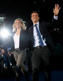 Imagen secundaria 2 - Casado congrega a la plana mayor del PP para poner el broche a su campaña