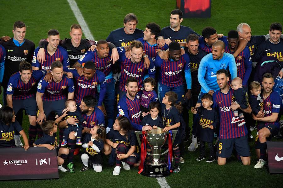 El Barcelona ha celebrado la 26ª Liga de la historia del club