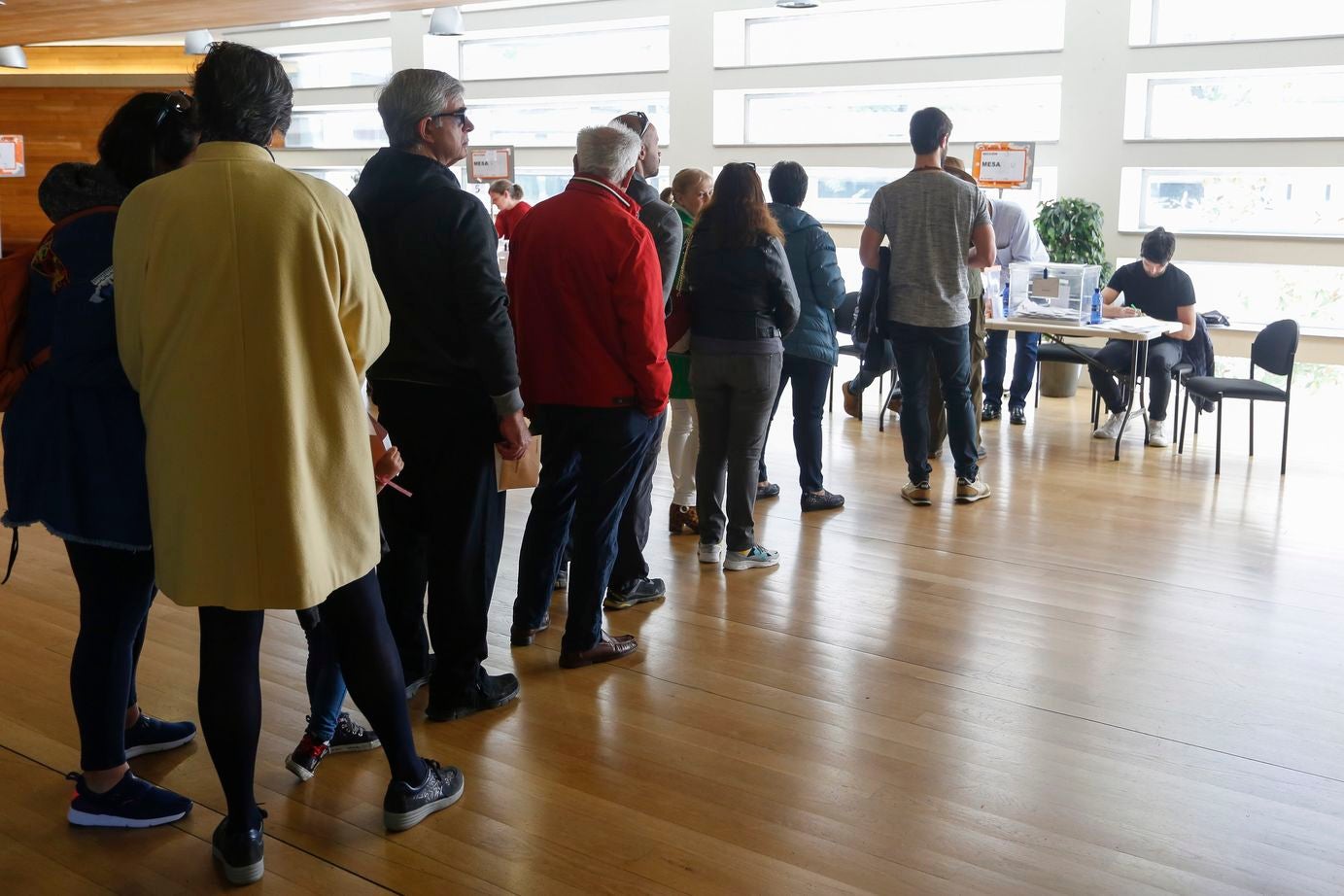 Jornada electoral en la capital leonesa.