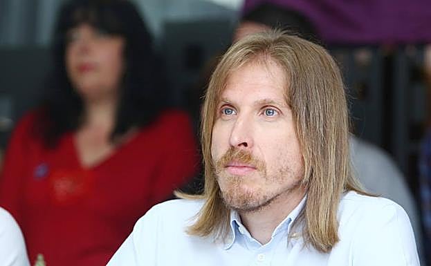 Pablo Fernández, secretario autonómico de Podemos. 