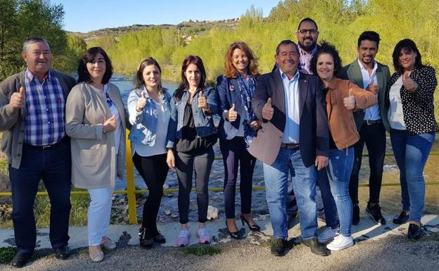 Integrantes de la lista de Ciudadanos en Sariegos.