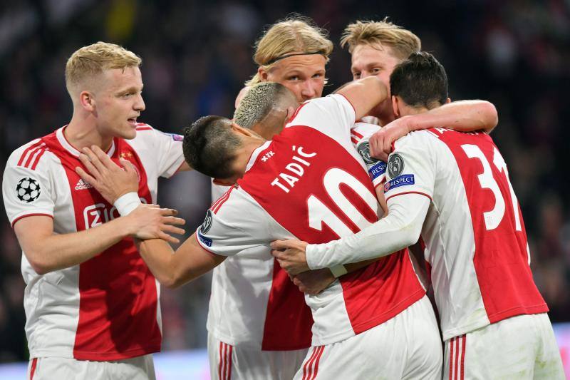 El Ajax y el Tottenham se enfrentaron en el Johan Cruyff Arena, en la vuelta de semifinales de la Liga de Campeones.