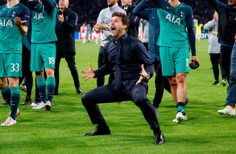 El Ajax y el Tottenham se enfrentaron en el Johan Cruyff Arena, en la vuelta de semifinales de la Liga de Campeones.