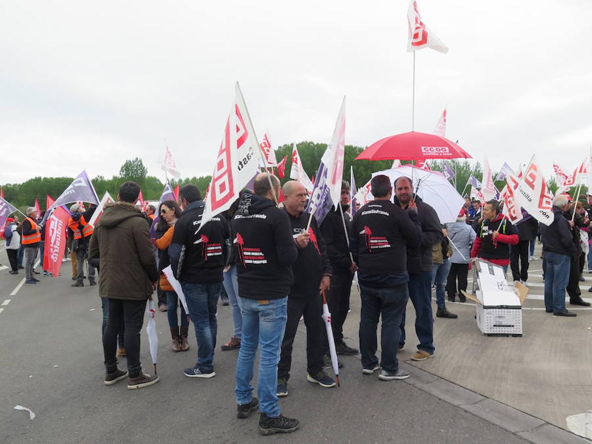 Fotos: Manifestación en Embutidos Rodríguez