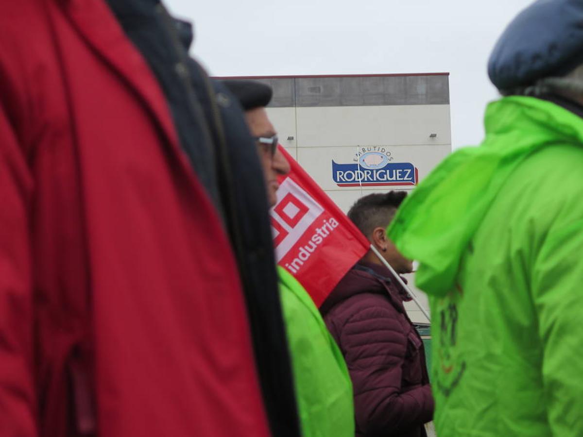 Fotos: Manifestación en Embutidos Rodríguez