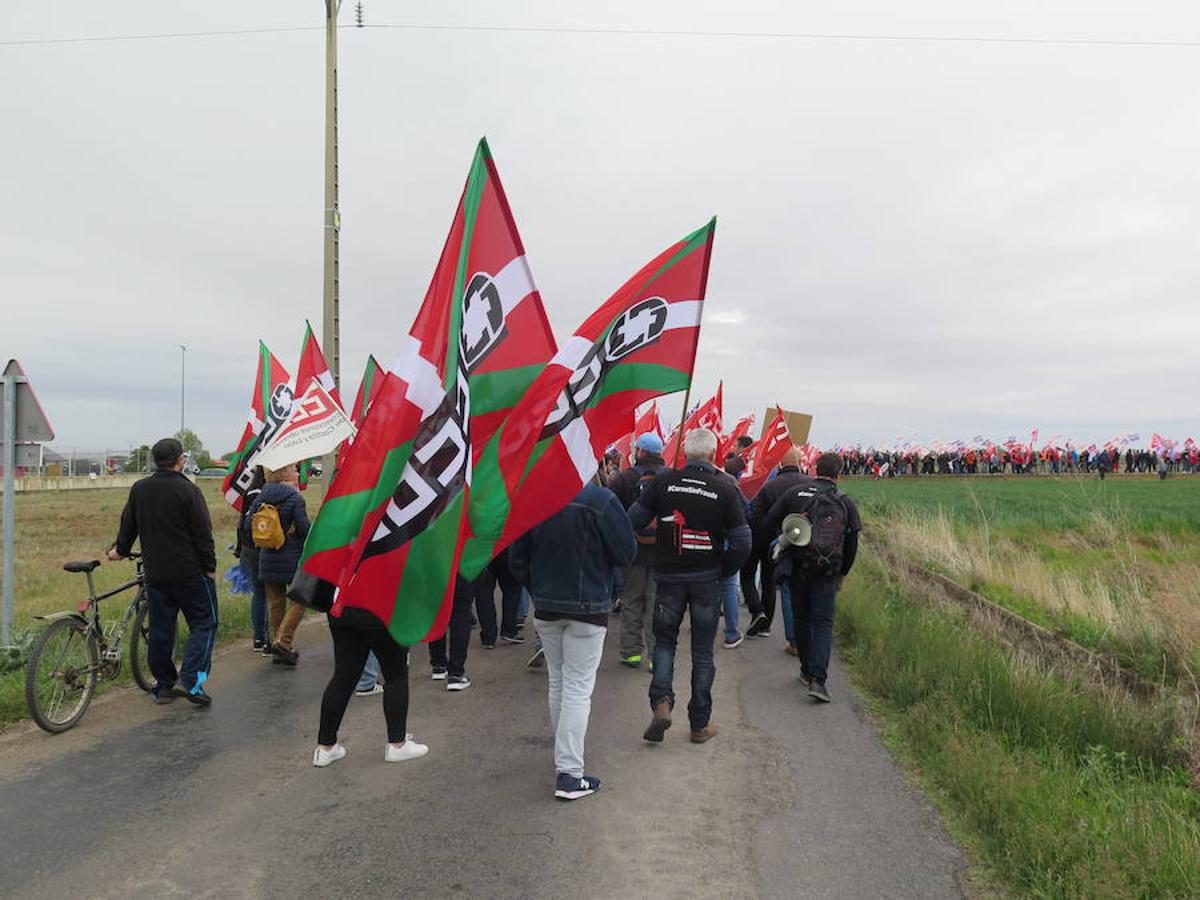 Fotos: Manifestación en Embutidos Rodríguez