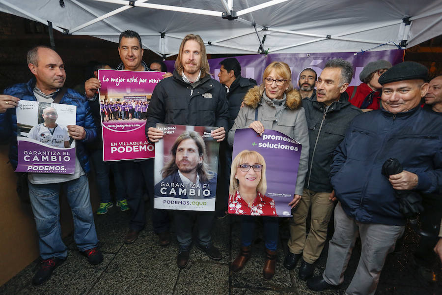 Fotos: Podemos inicia con ilusión el 26M