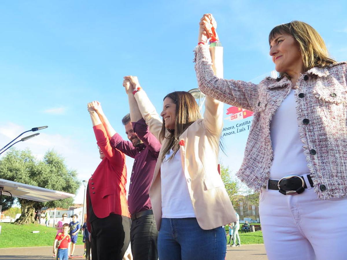 Fotos: Mitin de Luis Tudanca en Trobajo del Camino