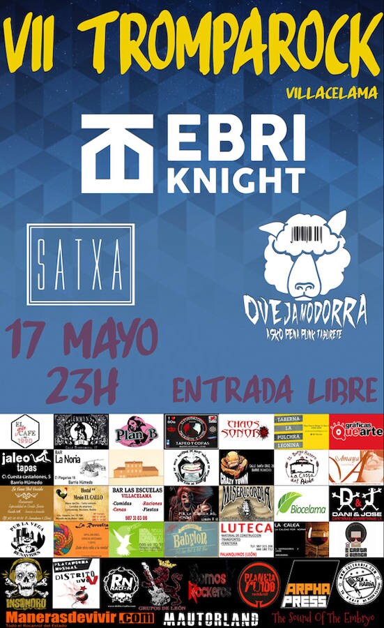 Cartel del Trompa Rock. 