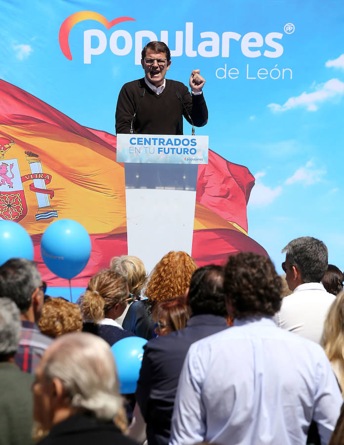 Fotos: Rajoy visita León en un acto de campaña electoral
