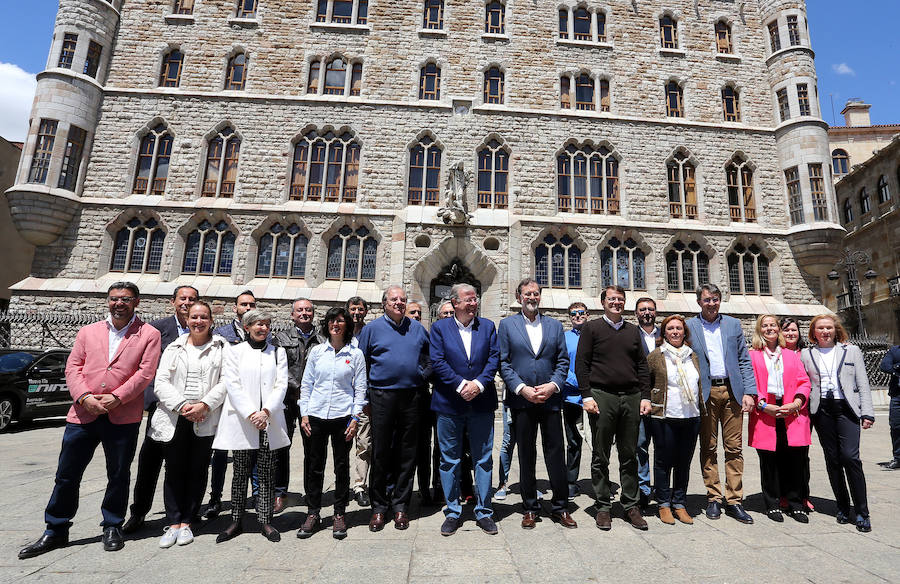Fotos: Rajoy visita León en un acto de campaña electoral