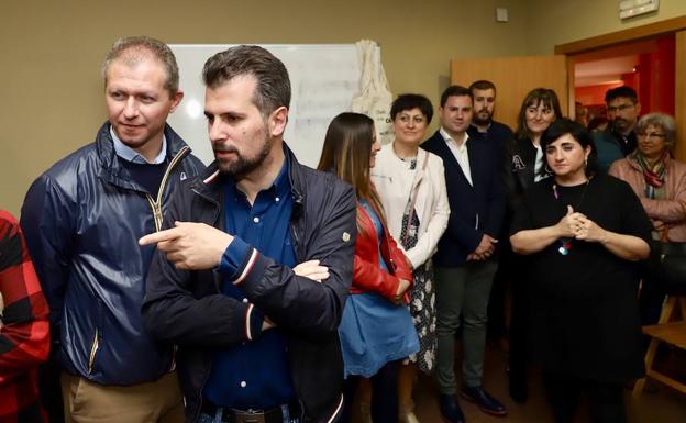 Galería. Luis Tudanca visita el CERMI de Villaquilambre. 