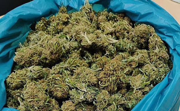 Incautación realizada en La Robla.