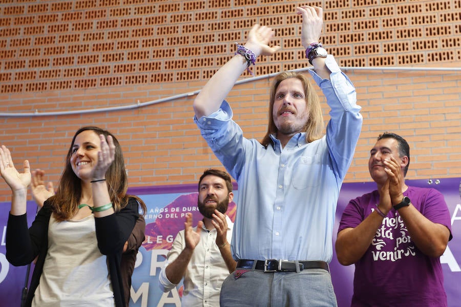 Fotos: Mitin de Podemos con Ione Belarra en el Pabellón La Torre