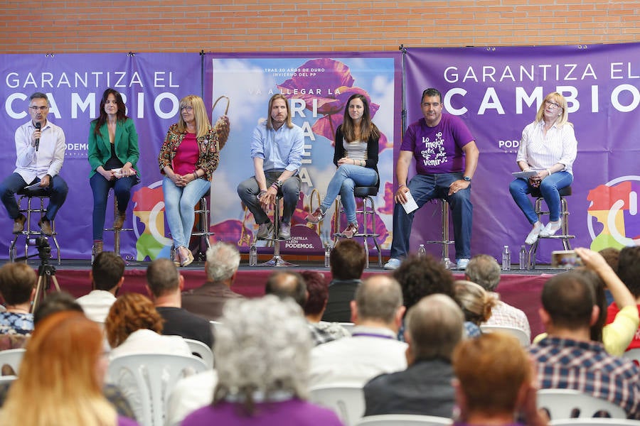 Fotos: Mitin de Podemos con Ione Belarra en el Pabellón La Torre