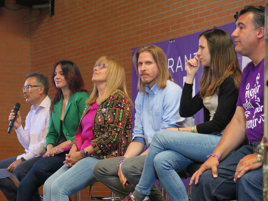 Fotos: Mitin de Podemos con Ione Belarra en el Pabellón La Torre