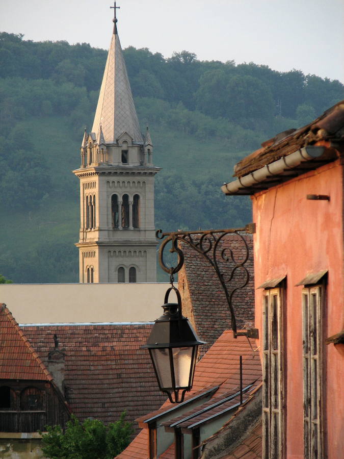 Sighisoara en Rumanía