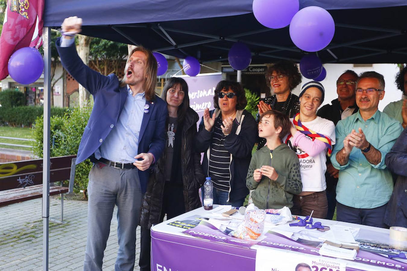 Fotos: Cierre de campaña de Podemos en León