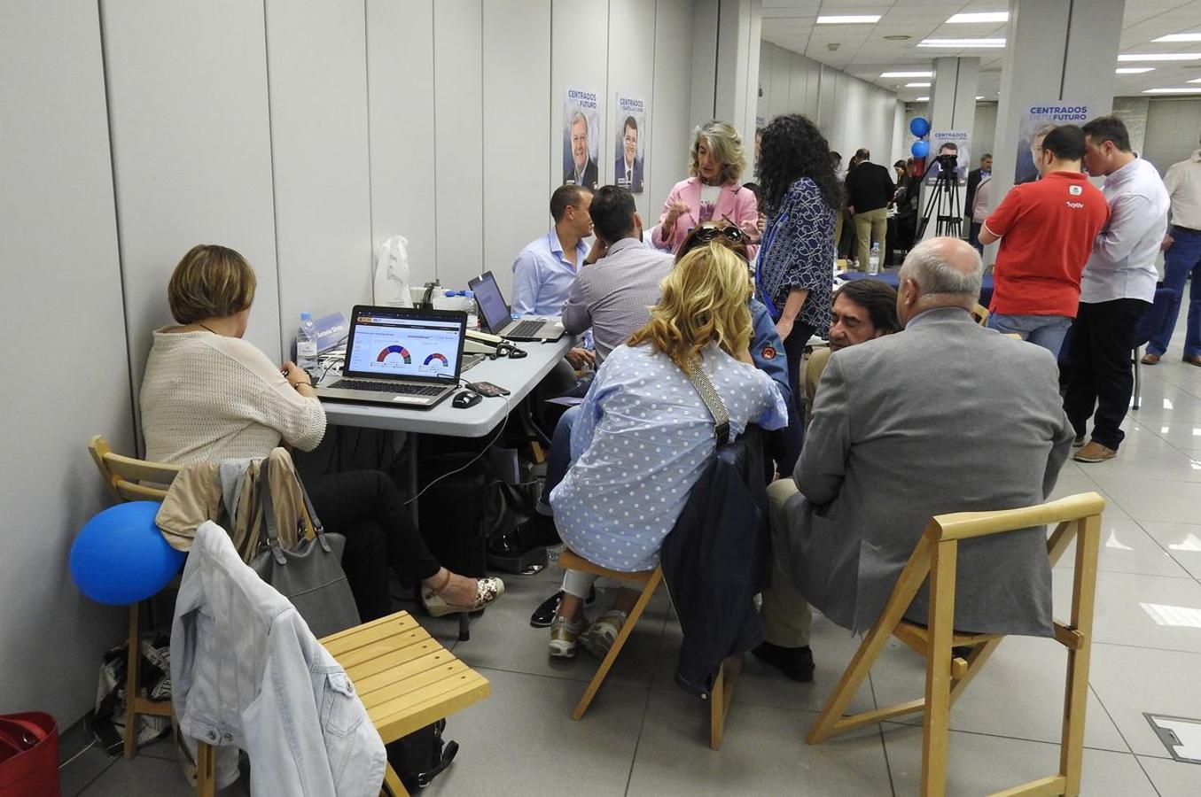 Noche electoral en el PP de León. En la imagen, el candidato a la Alcaldía, Antonio Silván