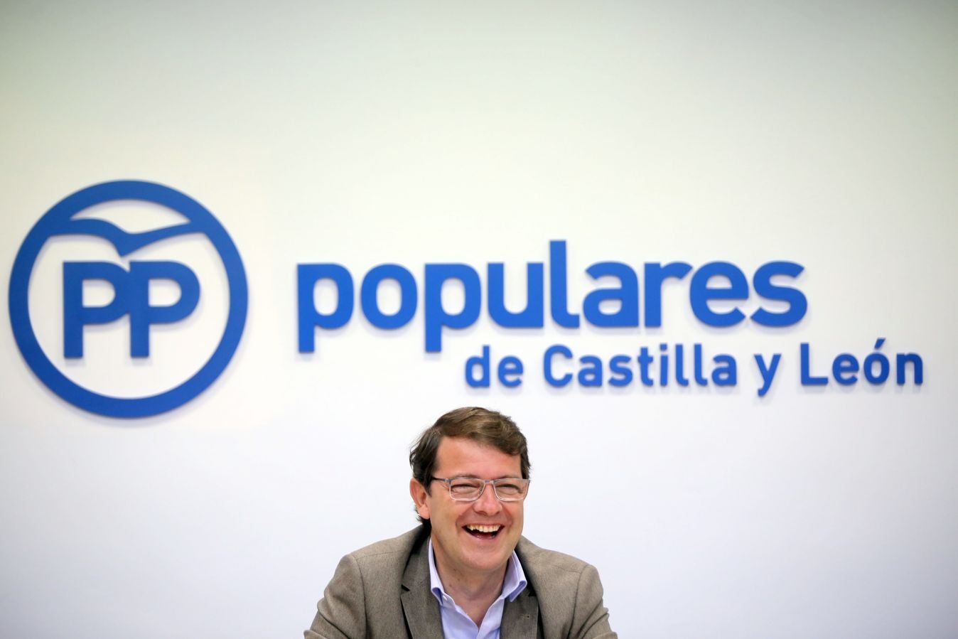 El presidente del PP de Castilla y León, Alfonso Fernández Mañueco preside la reunión del Comité de Dirección del PPCyL