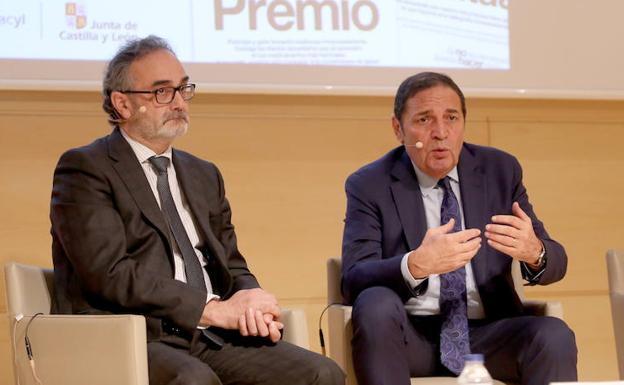 El consejero de Sanidad, Antonio Sáez Aguado, inaugura la jornada de buenas prácticas sobre recomendaciones 'No hacer' en Sacyl.